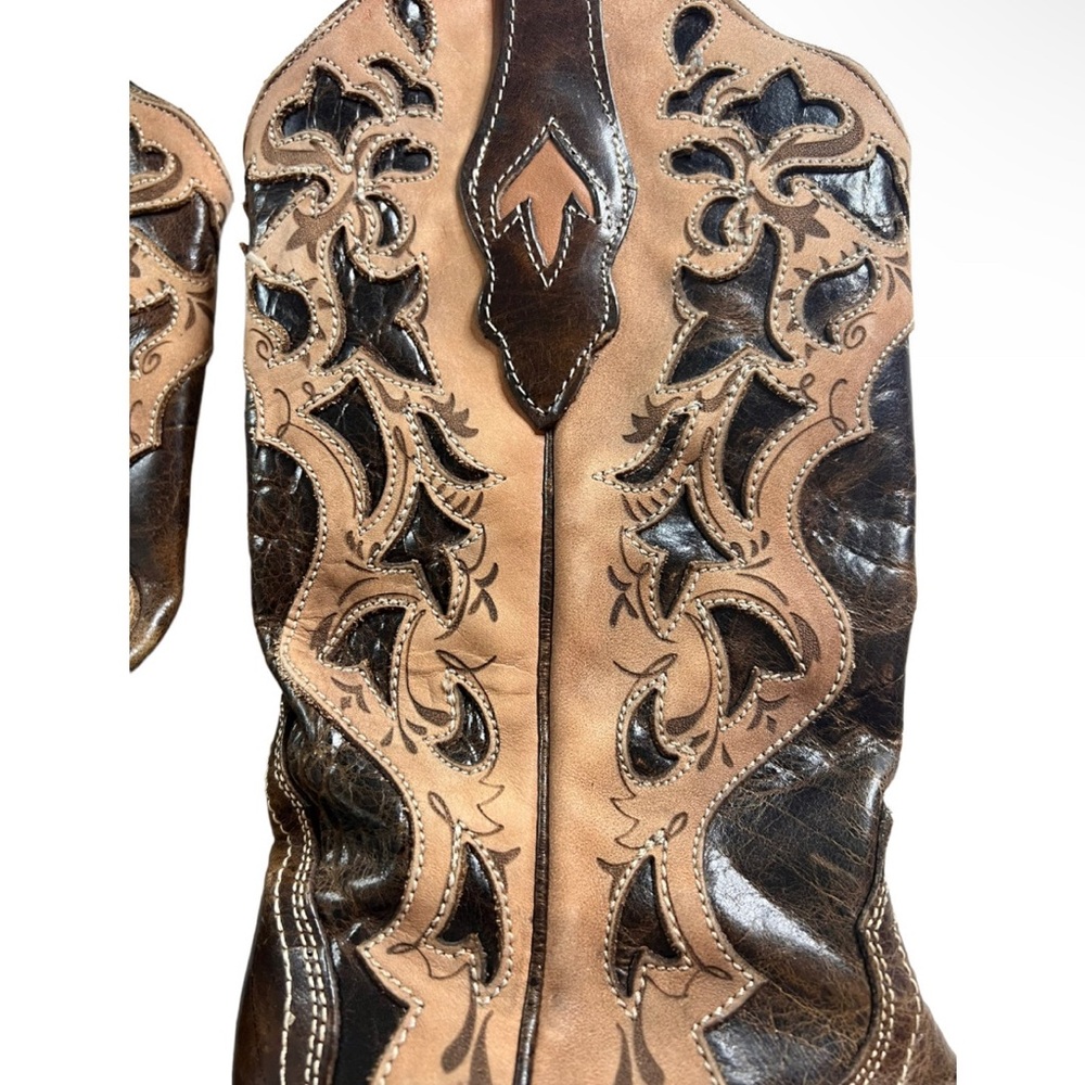 Corral Boots Western Inlay Cowboy Boots - Picture 8 of 8